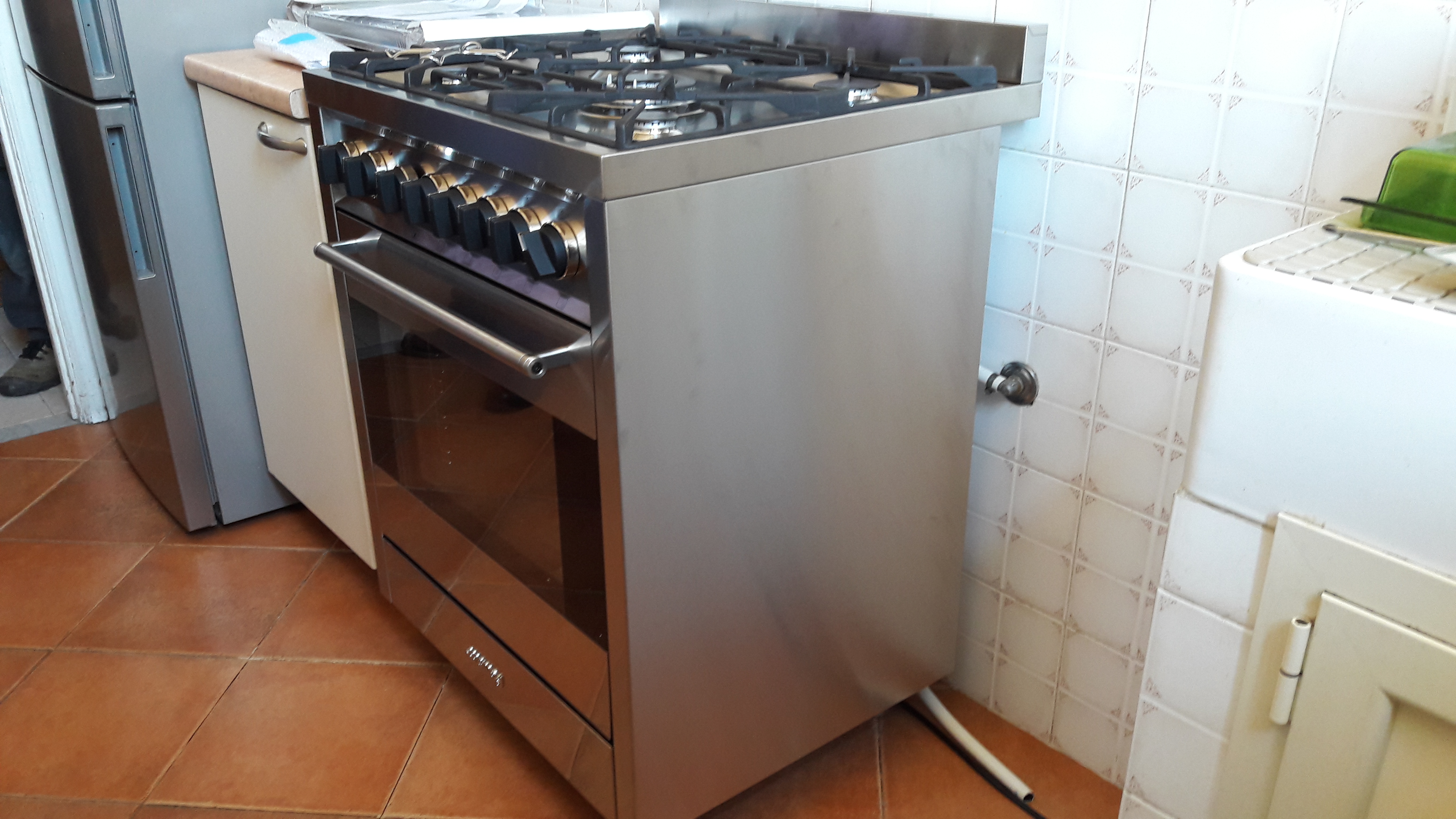 Cucina A Gas Smeg Linea Professionale scatto 4