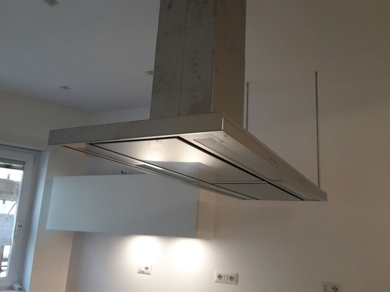 Cappa Aspirante/filtrante Ad Isola Total Inox 120 scatto 3