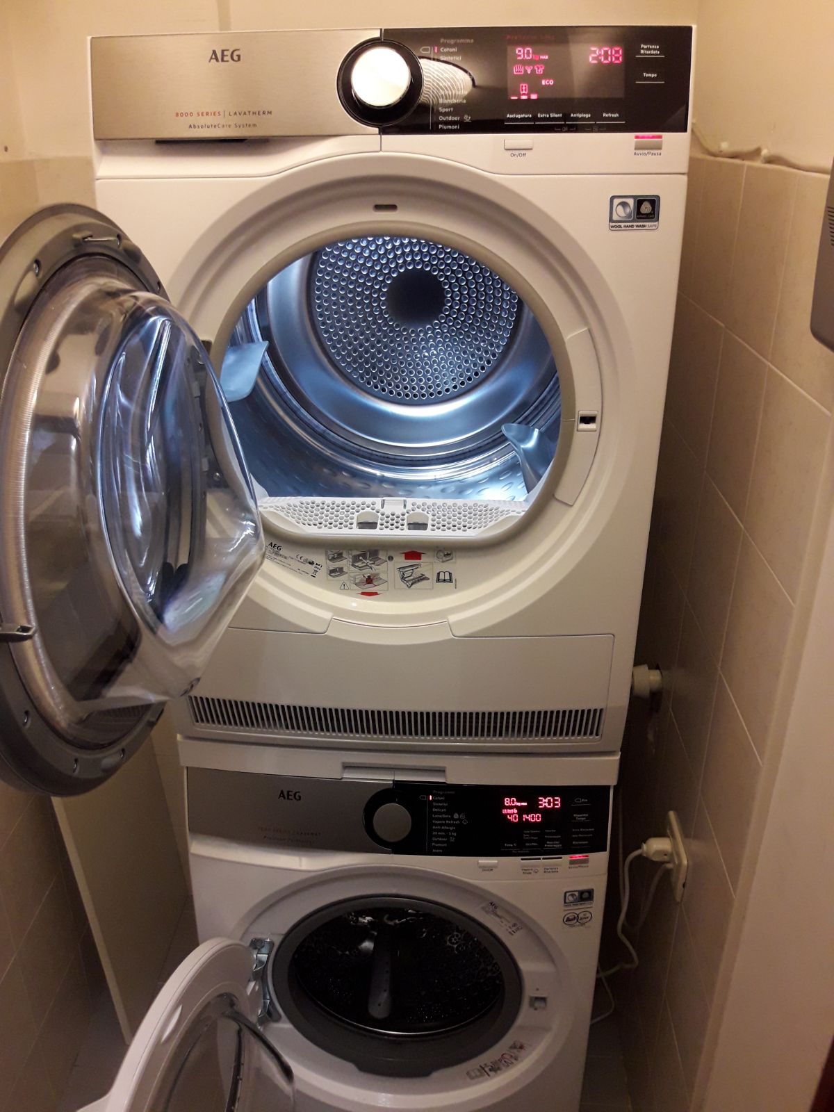 Lavatrice Ed Asciugatrice 9 Kg – 1600 scatto 8