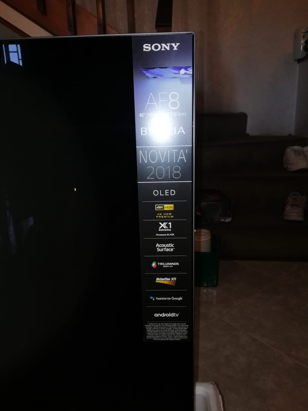 A Muro Di Un Tv Oled 55 scatto 2