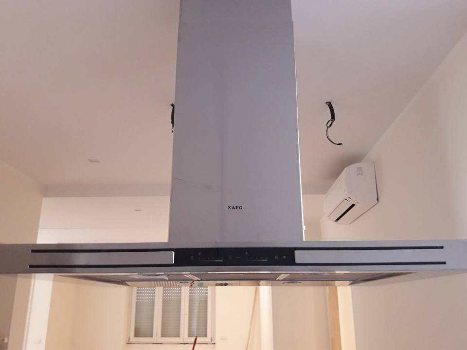 Cappa Aspirante Ad Isola Aeg Con Doppio scatto 2