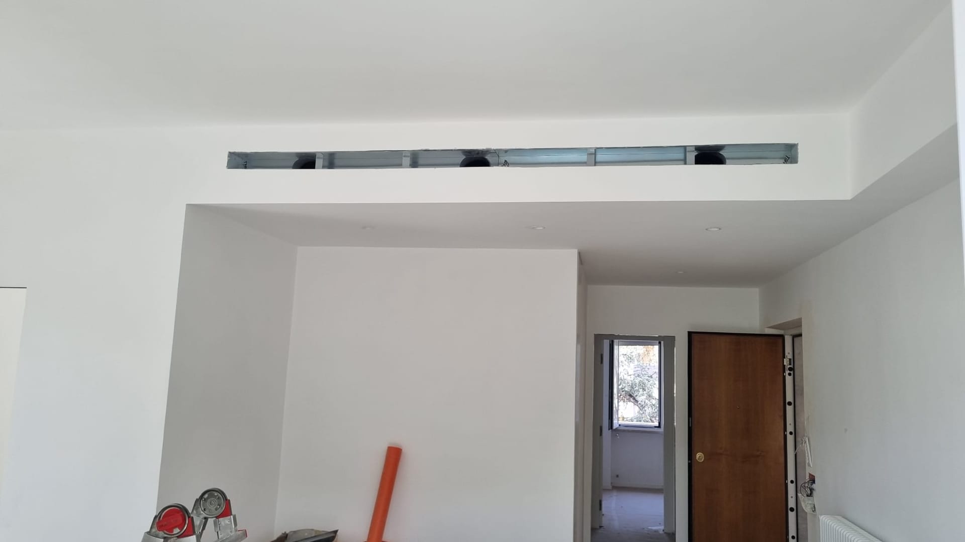 pereparazione alloggio per diffusori lineari