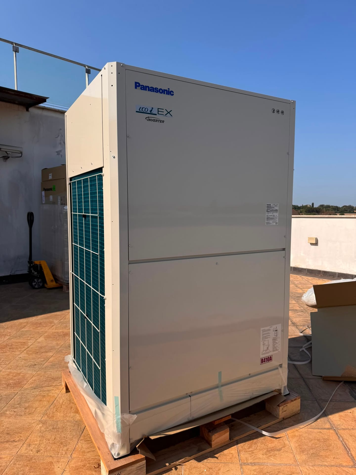 Sostituzione motori impianto vrf panasonic scatto 6